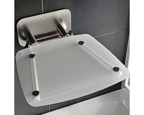 Сиденье для душа Ravak Ovo B II Clear B8F0000051 Прозрачное Нержавеющая сталь
