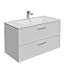 Тумба под раковину Kerama Marazzi PIANO Classic подвесная с ящиками 95, белый матовый