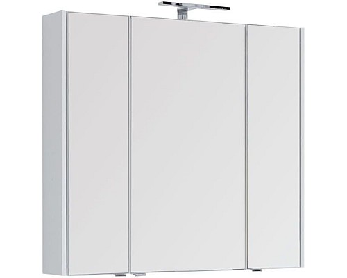Зеркало-шкаф Aquanet Августа 100 белый