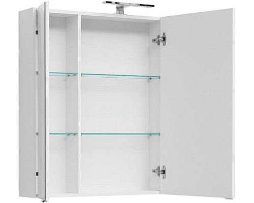 Зеркало-шкаф Aquanet Августа 100 белый
