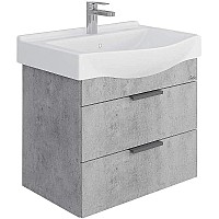 Тумба под раковину Onika Девис 65.13 106546 подвесная Бетон чикаго