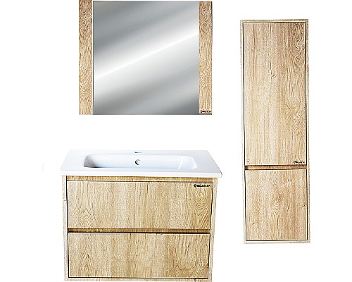 Зеркало Bellezza Лоренцо 80 4619113020476 Дуб светлый