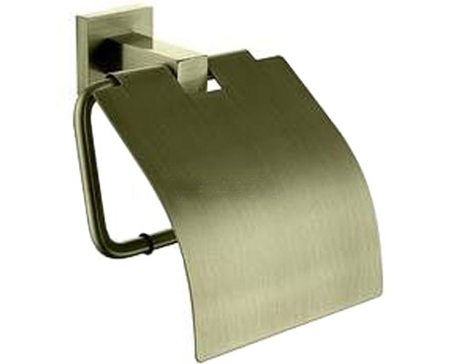 Держатель туалетной бумаги Kaiser KH-4300 с крышкой Бронза