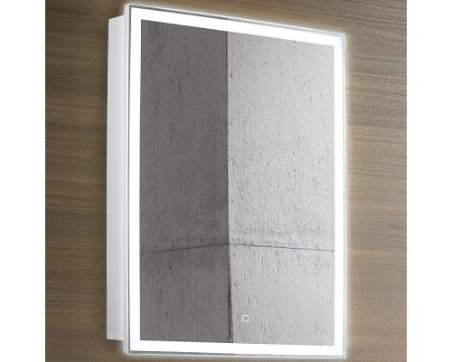 Зеркальный шкаф Azario Киото 60 LED-00002359 с подсветкой Белый
