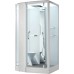 Душевая кабина Orans 120x90 L с баней профиль Белый задние стенки Белые