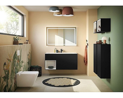 Клавиша смыва Villeroy&Boch ViConnect 922490AN Черная матовая