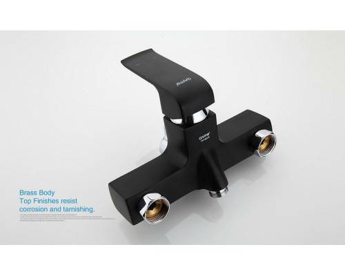 Смеситель для ванны Gappo G50 G2250 универсальный Черный матовый