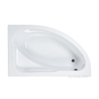 Акриловая ванна Roca Welna ZRU9302998 асимметричная белая 160x100 R