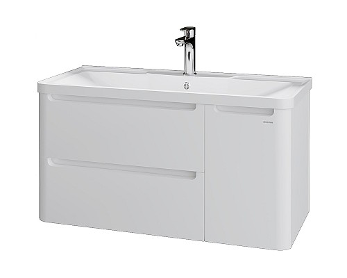 Тумба под раковину Grossman Адель 100 1010001 подвесная Белая