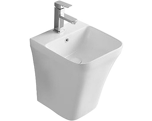 Раковина CeramaLux 36 500P Белая глянцевая