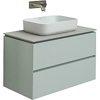 Тумба под раковину Allen Brau Infinity 85 1.21001.PWM подвесная Папирус матовый