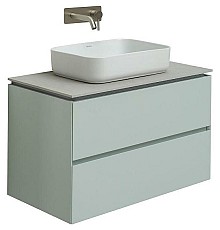 Тумба под раковину Allen Brau Infinity 85 1.21001.PWM подвесная Папирус матовый