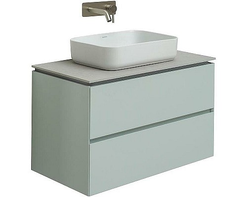 Тумба под раковину Allen Brau Infinity 85 1.21001.PWM подвесная Папирус матовый