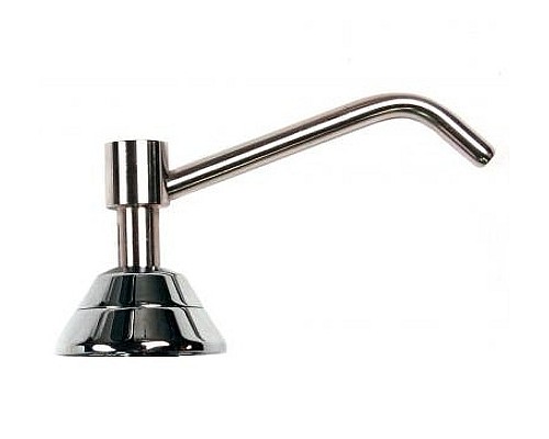 Диспенсер для жидкого мыла Nofer 03100.B встраиваемый Глянцевая нержавеющая сталь