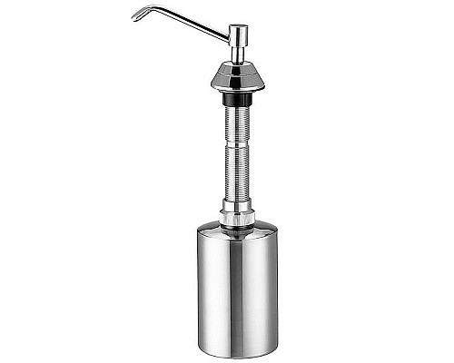 Диспенсер для жидкого мыла Nofer 03100.B встраиваемый Глянцевая нержавеющая сталь