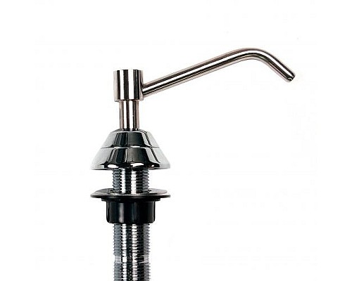 Диспенсер для жидкого мыла Nofer 03100.B встраиваемый Глянцевая нержавеющая сталь