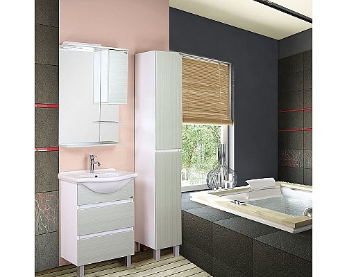 Тумба под раковину Onika Элита 60.13 106121 Олива Белая