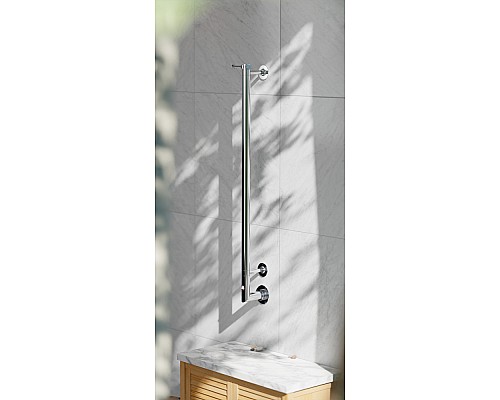 Полотенцесушитель электрический, хром, Margaroli Arcobaleno 616CRB-900