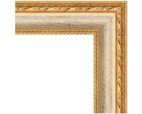 Зеркало Evoform Definite 105х55 BY 3077 в багетной раме - Версаль кракелюр 64 мм