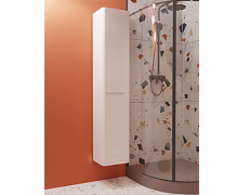 Шкаф пенал Эстет Kare Luxe 35 R ФР-00006002 подвесной Белый