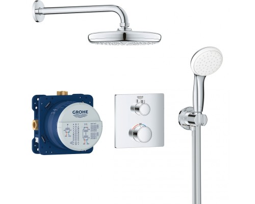 Душевая система Grohe Grohtherm 34729000 с термостатом Хром
