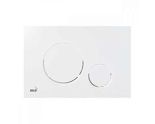 Кнопка смыва AlcaPlast THIN M670 белый