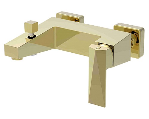 Смеситель для ванны Bravat Iceberg F676110G-01 Золото