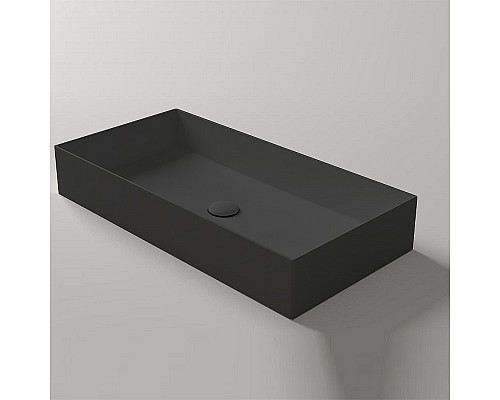 Раковина-чаша Simas Agile 80 AG80 Nero Matt Черная матовая