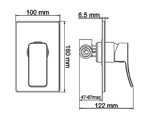 Душевая система WasserKRAFT Aller A12118 Хром