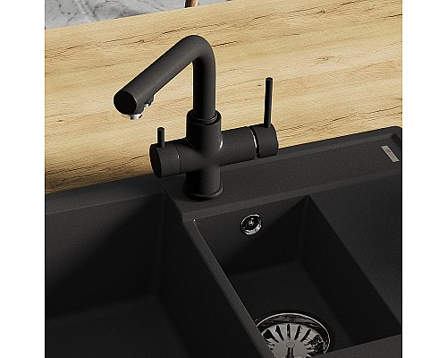 Смеситель для кухни Lemark Comfort LM3061PBG Бежевый