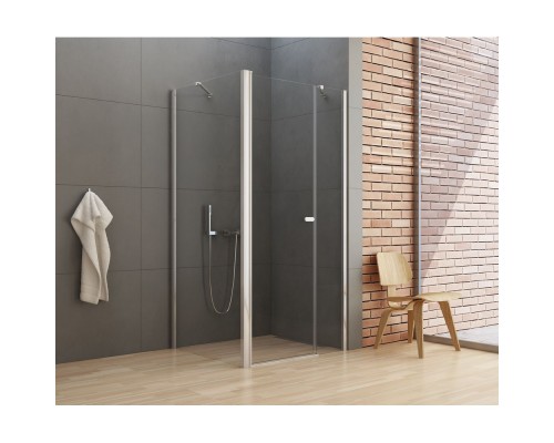 Душевое ограждение NEW TRENDY NEW SOLEO 110x70x195 (хром)