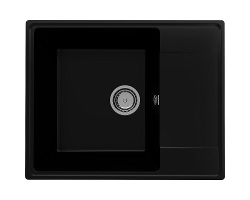 Кухонная мойка Ulgran Quartz Prima 605-07 Уголь