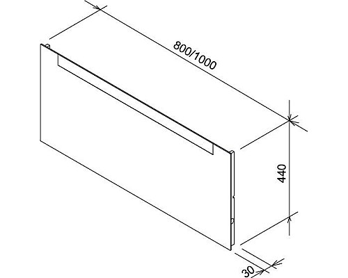 Зеркало Ravak Clear X000000765 800