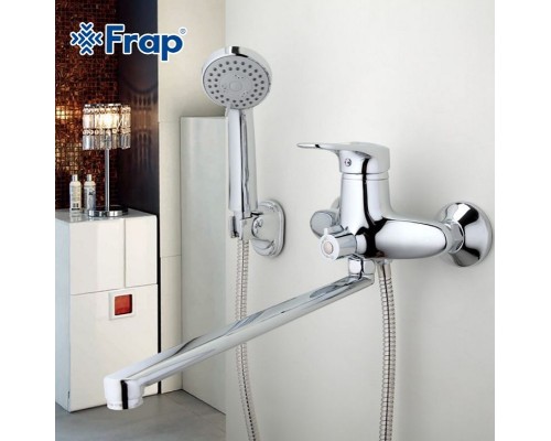 Смеситель для ванны Frap H04 F2204 универсальный Хром
