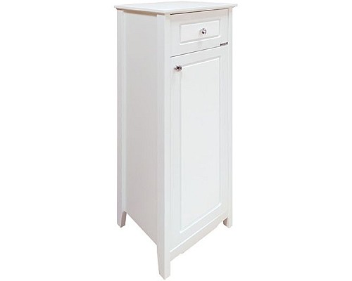 Шкаф полупенал Comforty Тбилиси 40 00003132633 Белый глянец