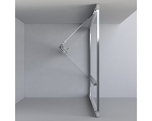 Душевая дверь Vincea Garda 90 VDB-1G900CL профиль Хром стекло прозрачное