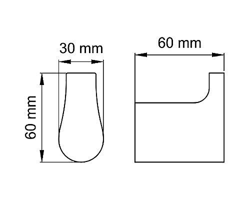Крючок WasserKRAFT Wiese K-8923 Оружейная сталь