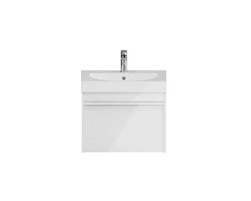 Тумба Kerama Marazzi MODULA подвесная 60 с ящиком 1+1, белая глянцевая