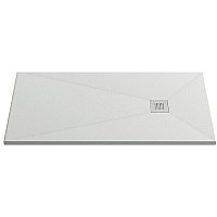 Душевой поддон из искусственного камня Good Door Essentia 110х80 ЛП00196 Белый