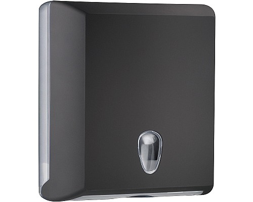 Диспенсер для бумажных полотенец Nofer Black 04030.N Черный