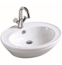 Раковина-чаша CeramaLux Lux Classic 60 Белая Хром