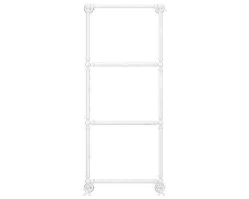 Полотенцесушитель водяной 1260х500 белый глянец Сунержа Ренессанс 1304 12-0280-1250