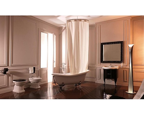 Биде напольное Kerasan Retro 102001 с 1 отверстием под смеситель