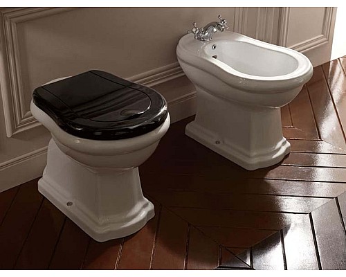 Биде напольное Kerasan Retro 102001 с 1 отверстием под смеситель