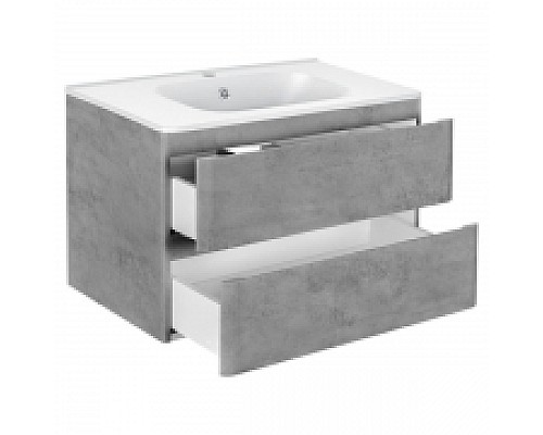 Тумба под раковину Vincea Vico VMC-2V800BT подвесная Beton