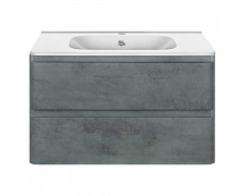 Тумба под раковину Vincea Vico VMC-2V800BT подвесная Beton