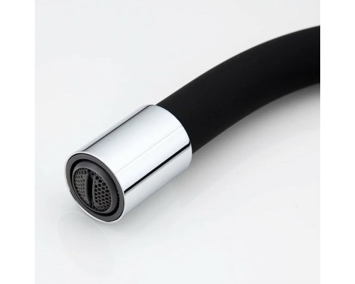 Смеситель для кухни Frap F4453-04 Черный матовый