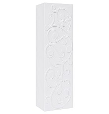 Шкаф пенал Clarberg Elegance 40 EL0504 подвесной Белый