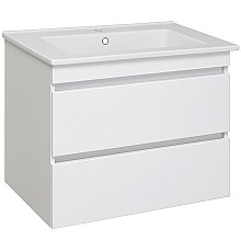 Тумба под раковину Runo Манхэттен 75 00-00001047 Белая
