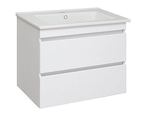 Тумба под раковину Runo Манхэттен 75 00-00001047 Белая